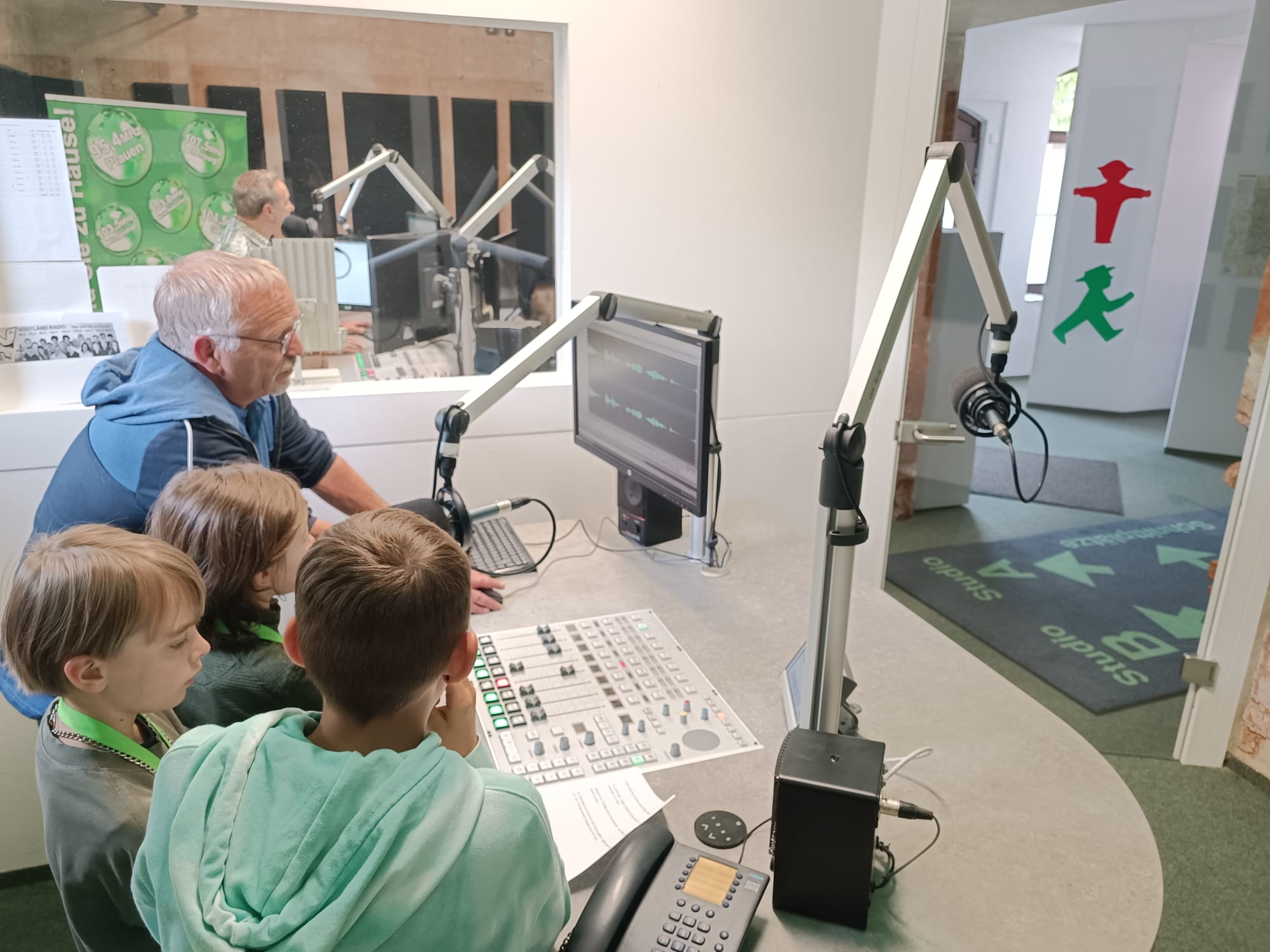 Kinderstadt im Radio